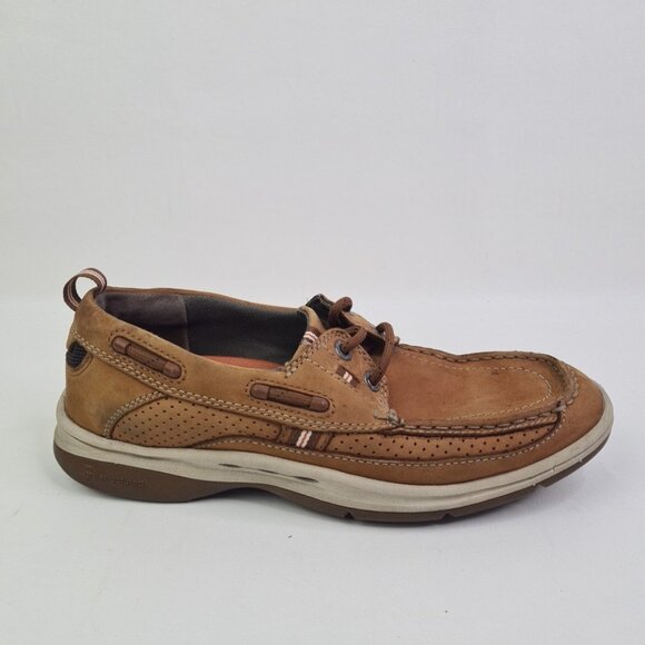 Clarks Unstructured Men\'s Brown Nubuck Casual Shoes Size 7.5 M main image 14